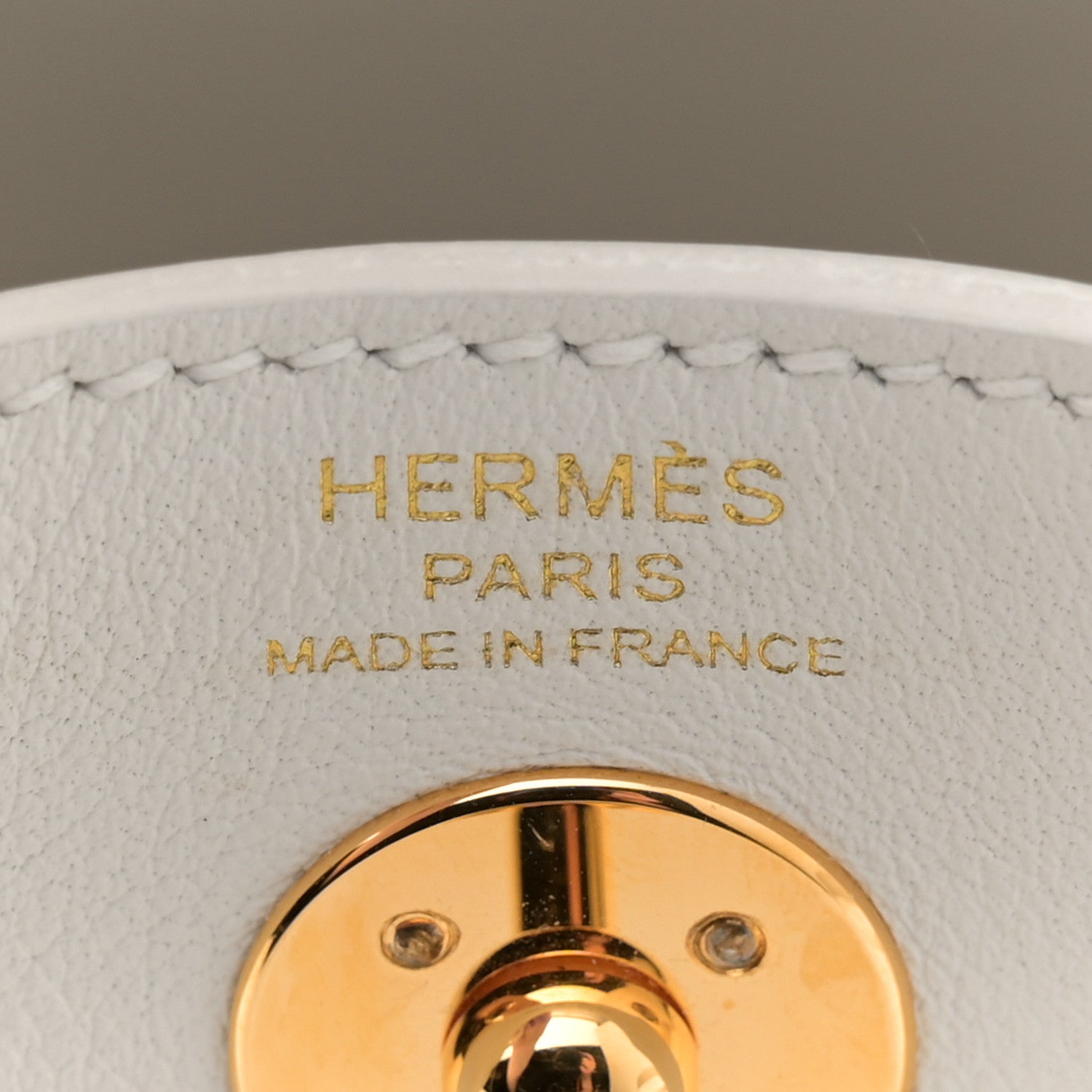 Hermes Swift Mini Lindy 20 White 6 of 14