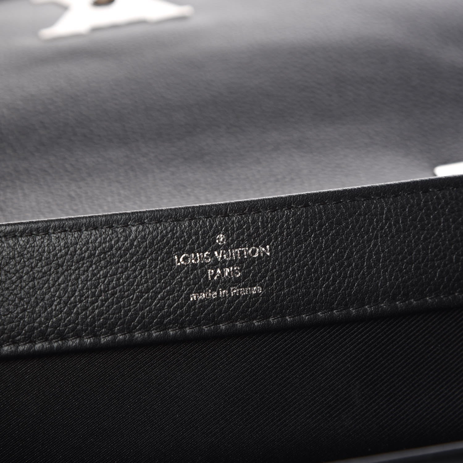 Louis Vuitton Calfskin Lockme II Chain Bag BB Black 6 of 14