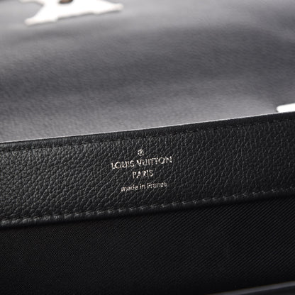 Louis Vuitton Calfskin Lockme II Chain Bag BB Black 6 of 14