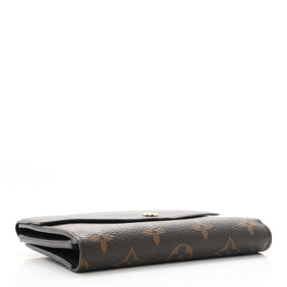 Louis Vuitton Monogram Pallas Compact Wallet Black 4 of 9