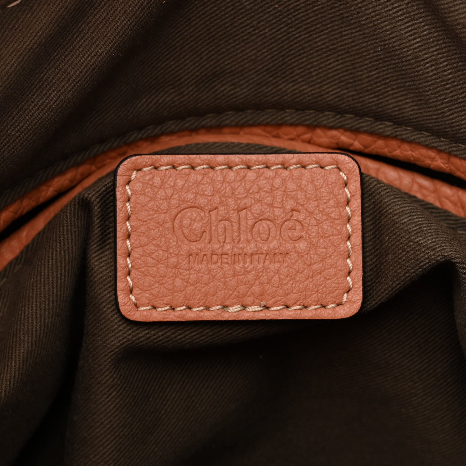 Chloe Calfskin Medium Marcie Satchel Muted Brown 6 of 10