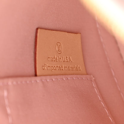 Louis Vuitton Vernis Alma BB Rose Ballerine 7 of 10