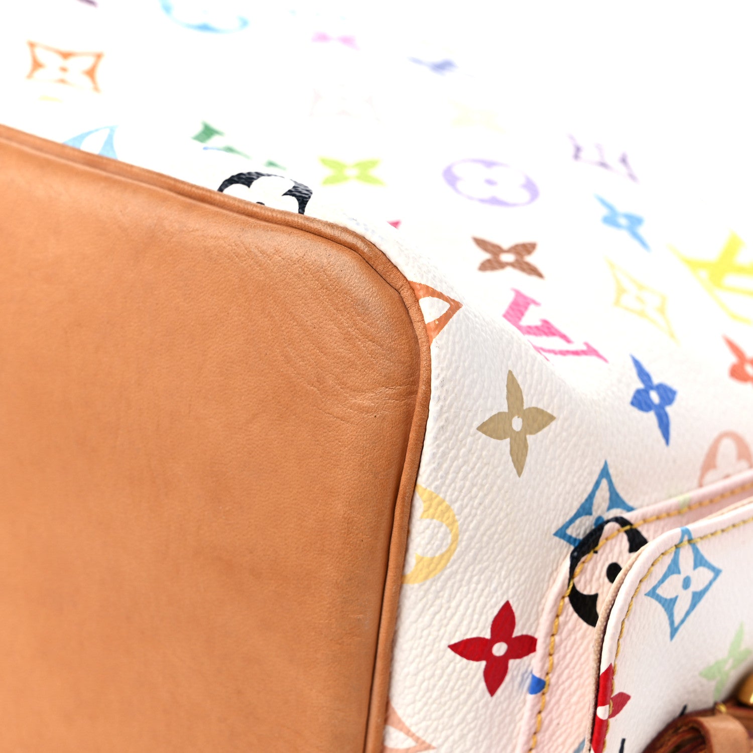 Louis Vuitton Monogram Multicolor Petit Noe White 7 of 22