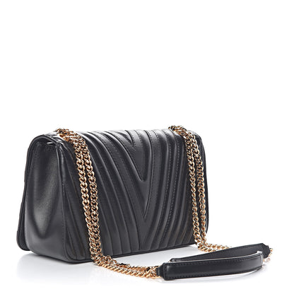 Stella McCartney Alter Nappa Star Medium Flap Shoulder Bag Black 3 of 12