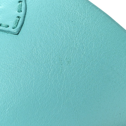 Chanel Calfskin CC Mules 39 Turquoise White 13 of 16