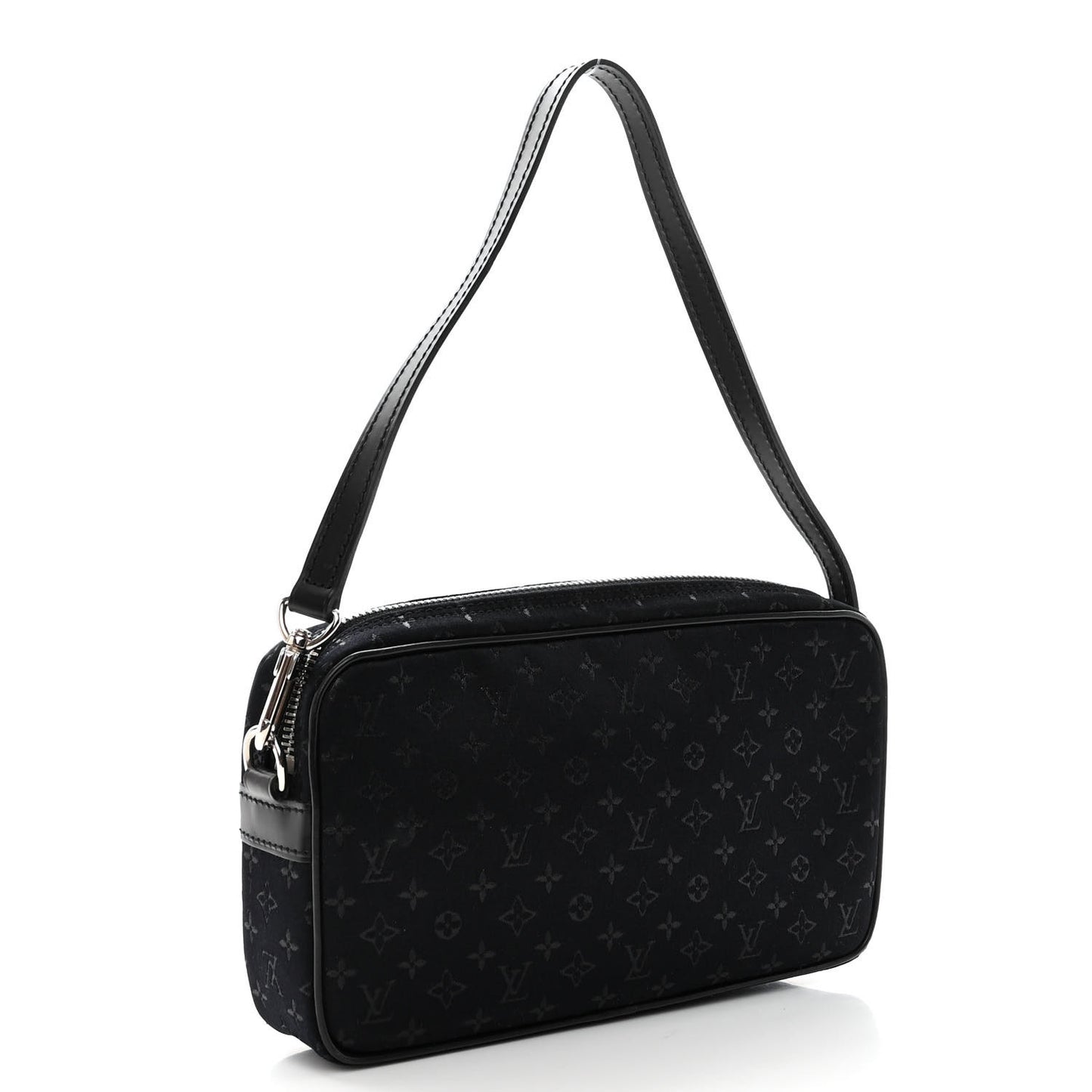 Satin Mini Monogram Conte De Fees Pochette Black