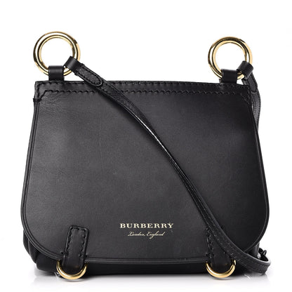 Burberry Calfskin Baby Bridle Saddle Bag Black 1 of 7