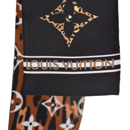 Louis Vuitton Silk Monogram Giant Jungle Bandeau Black 3 of 5