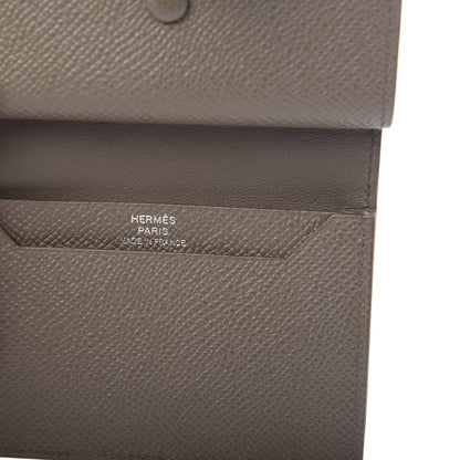 Hermes Epsom Mini Bearn Wallet Etain 6 of 8