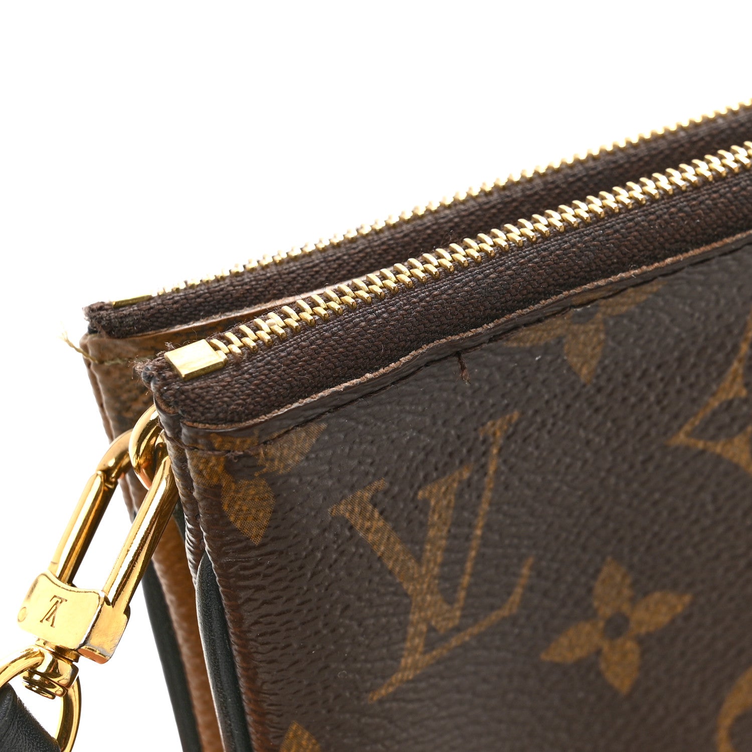 Louis Vuitton Reverse Monogram Giant Double Zip Pochette 27 of 29