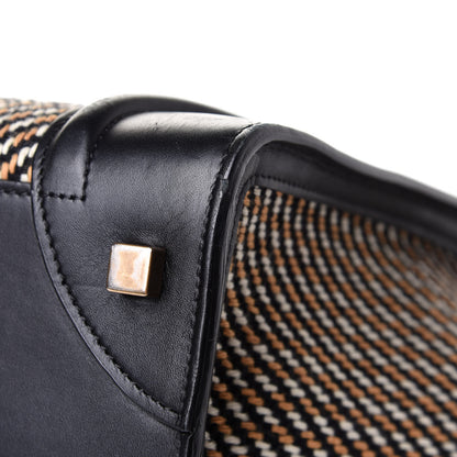 Celine Twill Smooth Calfskin Mini Luggage Dune Black 6 of 14