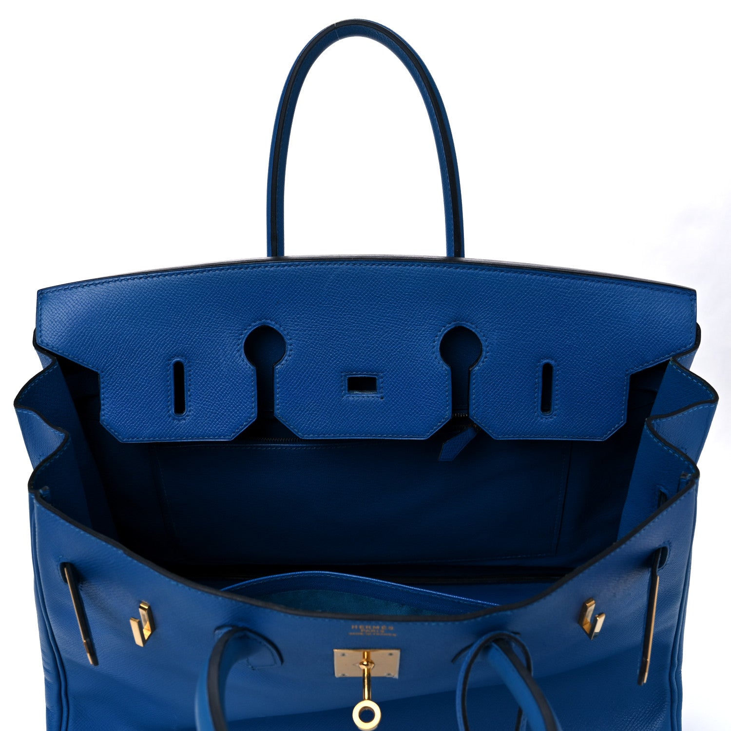 Hermes Courchevel Birkin 35 Bleu France 16 of 66
