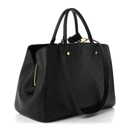 Louis Vuitton Empreinte Montaigne GM Black 3 of 10