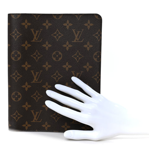 Monogram Desk Agenda Cover