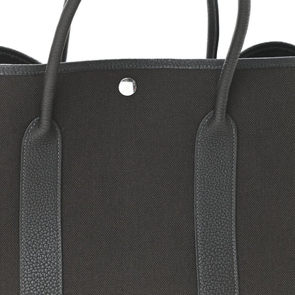 Hermes Toile H Negonda Garden Party Tote 36 MM Vert Mangrove 7 of 9