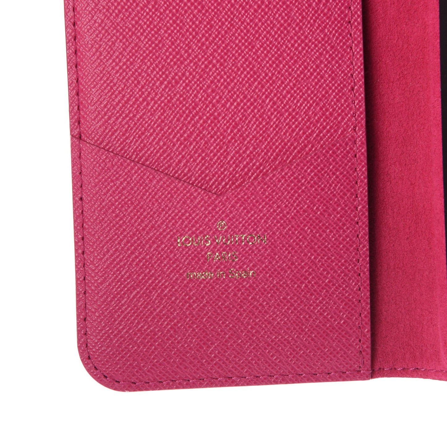 Monogram iPhone X Folio Case Rose Pop