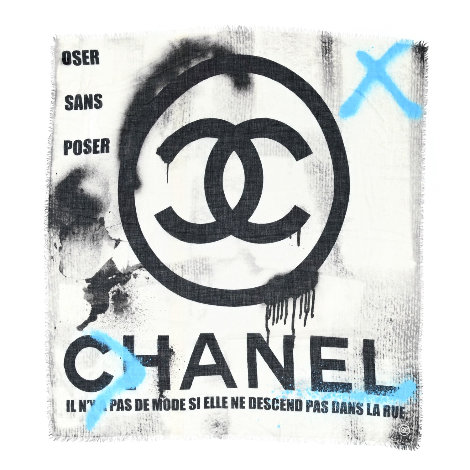 Chanel Cashmere CC Scarf Multicolor 1 of 4