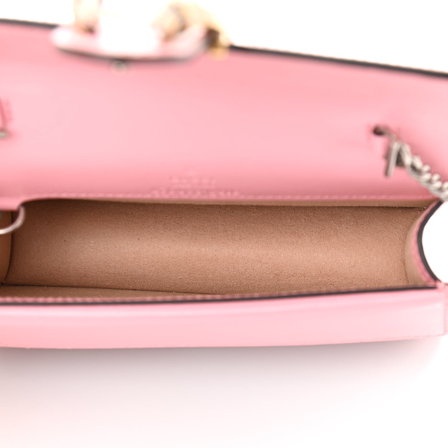Gucci Azalea Calfskin Enamel Super Mini Dionysus Shoulder Bag New Cherry Red Wild Rose Off White 5 of 9