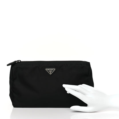 Prada Nylon Tessuto Cosmetic Pouch Black 2 of 9