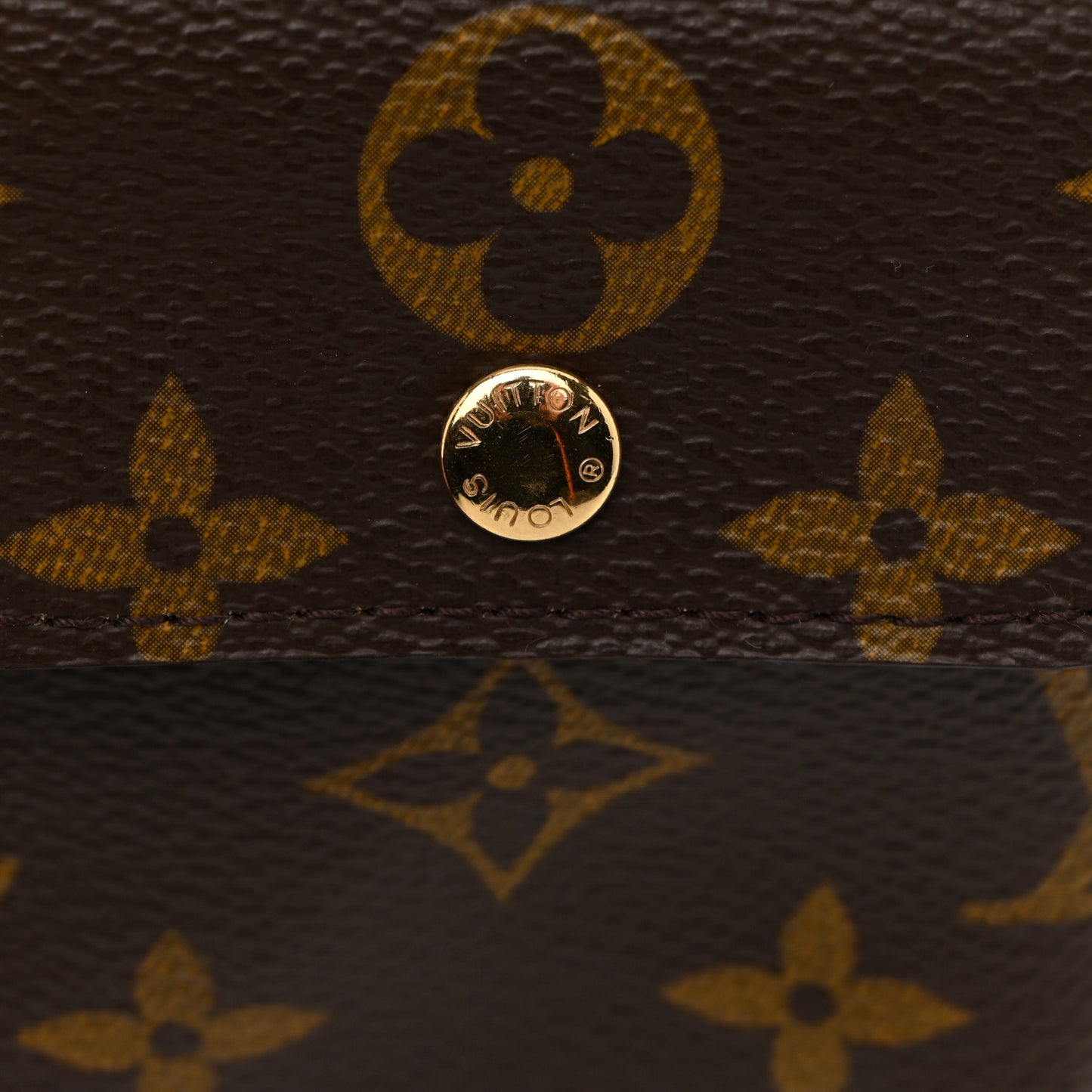 Monogram Partition Wristlet