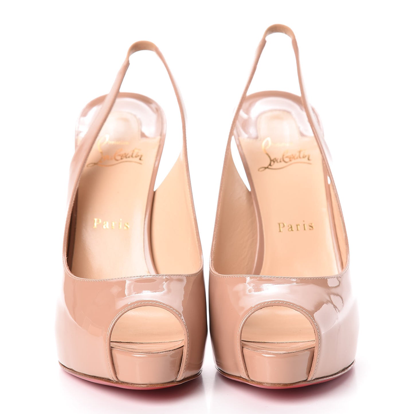 Patent Private Number 120 Pumps 39.5 Nude