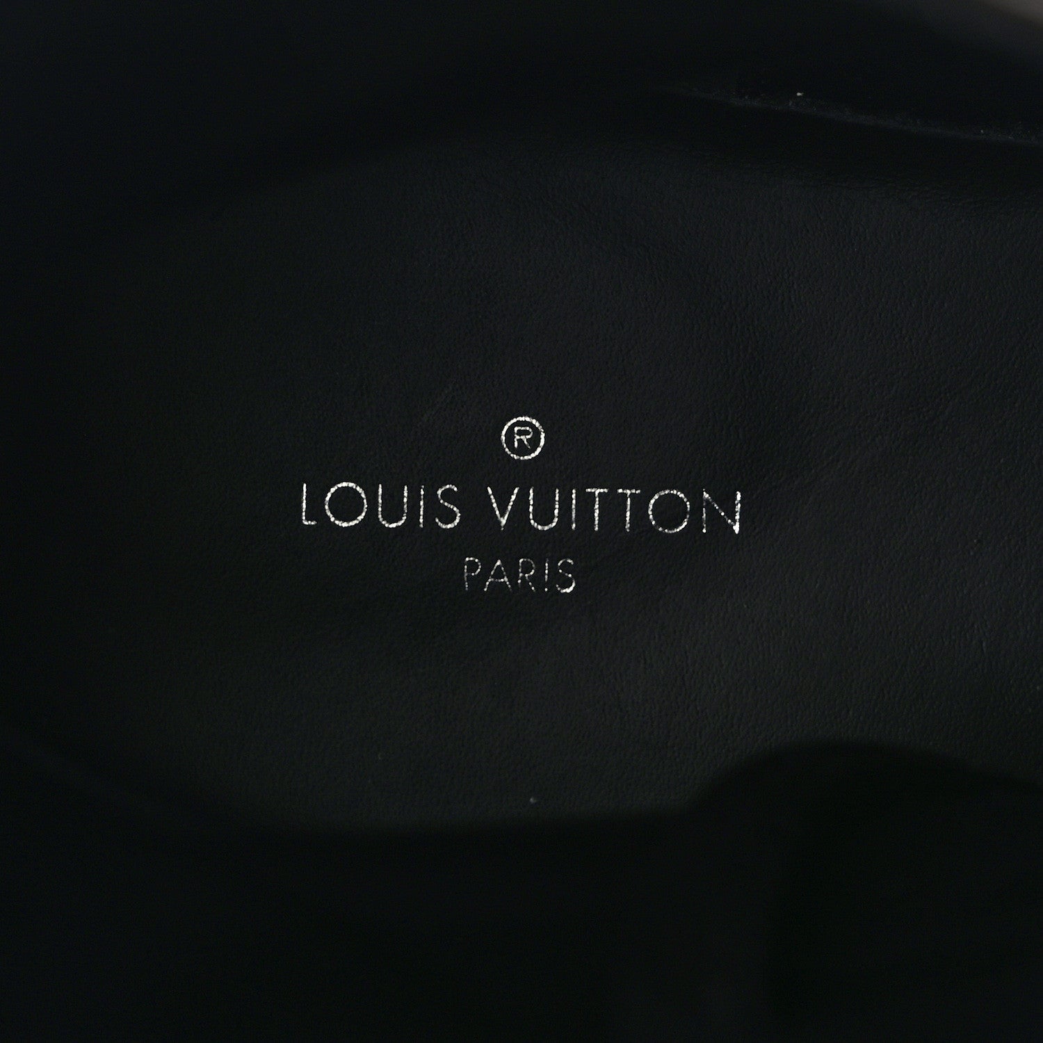 Louis Vuitton Calfskin Monogram Wonderland Flat Ranger Boots 39.5 Black 7 of 7