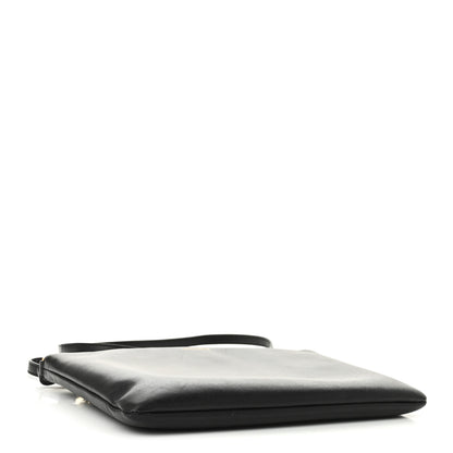 Saint Laurent Calfskin Teen Monogram Crossbody Bag Black 4 of 10