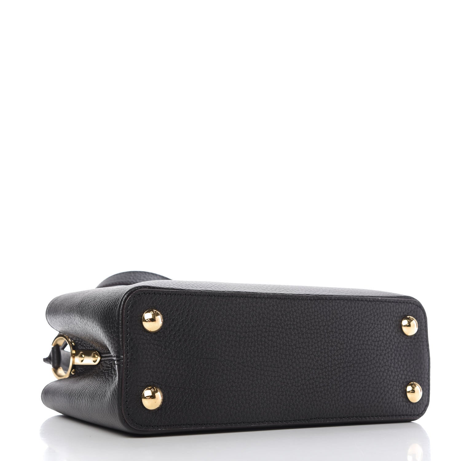 Louis Vuitton Taurillon Capucines BB Black 4 of 9