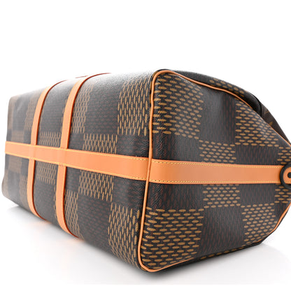 Louis Vuitton x Nigo Giant Damier Ebene Monogram Keepall Bandouliere 50 8 of 11