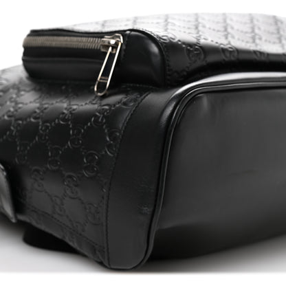Gucci Guccissima Signature Day Backpack Black 9 of 11