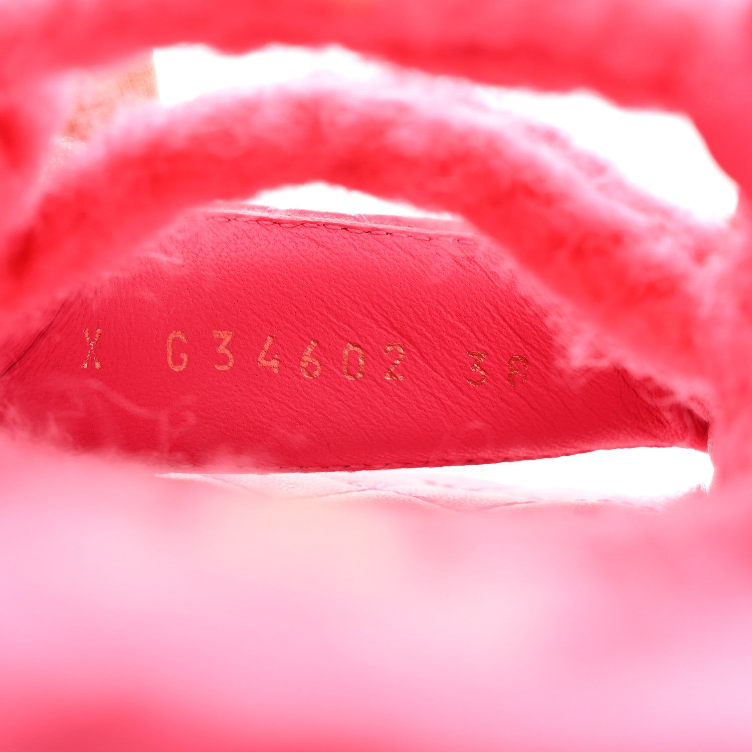 Chanel Cord Lambskin Quilted Logo Sandals 38 Pink 7 of 8