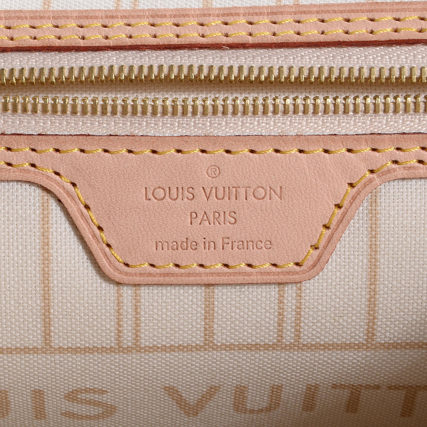 Louis Vuitton Damier Azur Neverfull PM 6 of 8