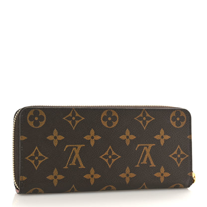 Louis Vuitton Monogram Clemence Wallet Rose Ballerine 3 of 8