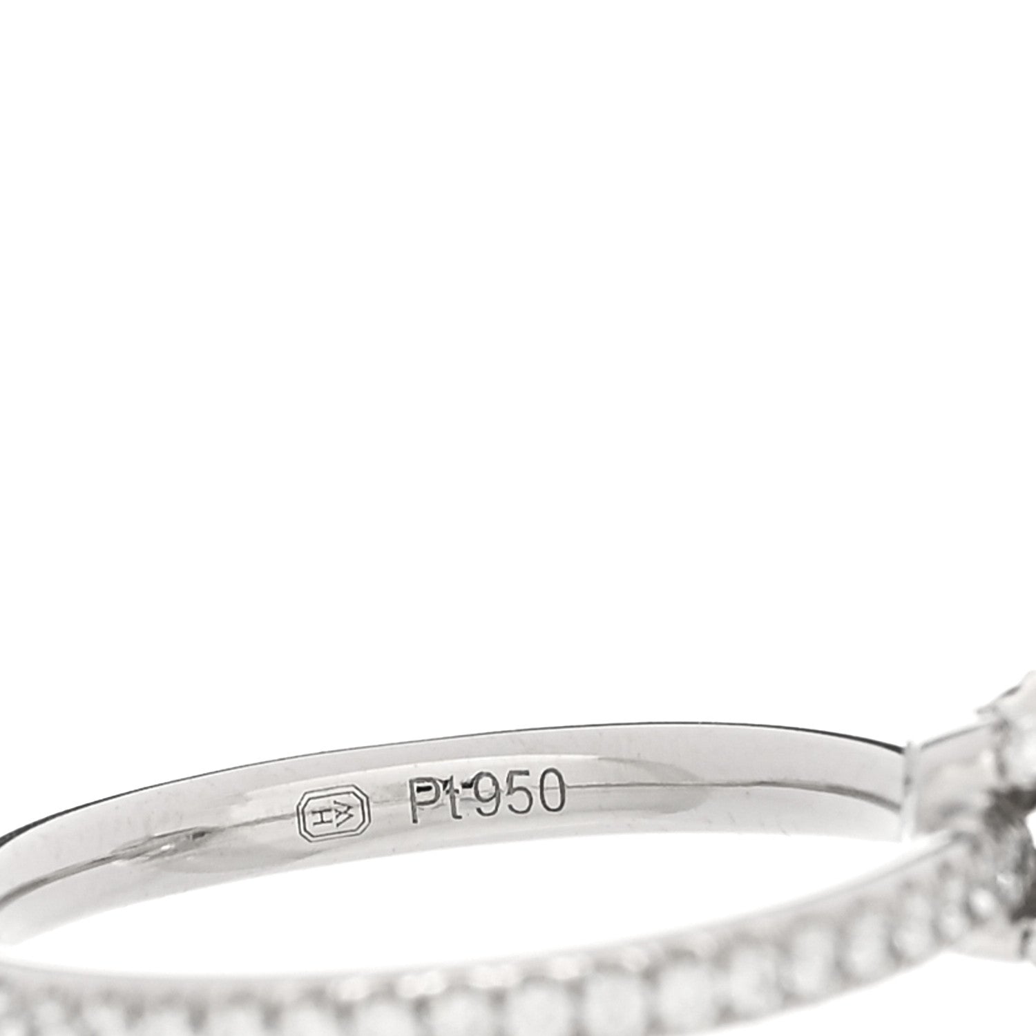 Harry Winston Platinum Diamond 1.10ct The One Cushion Shaped Micropave Engagement Ring 47 4 4 of 5