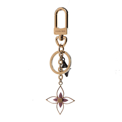 Louis Vuitton Monogram Blooming Flowers BB Bag Charm Key Holder Dore 1 of 3