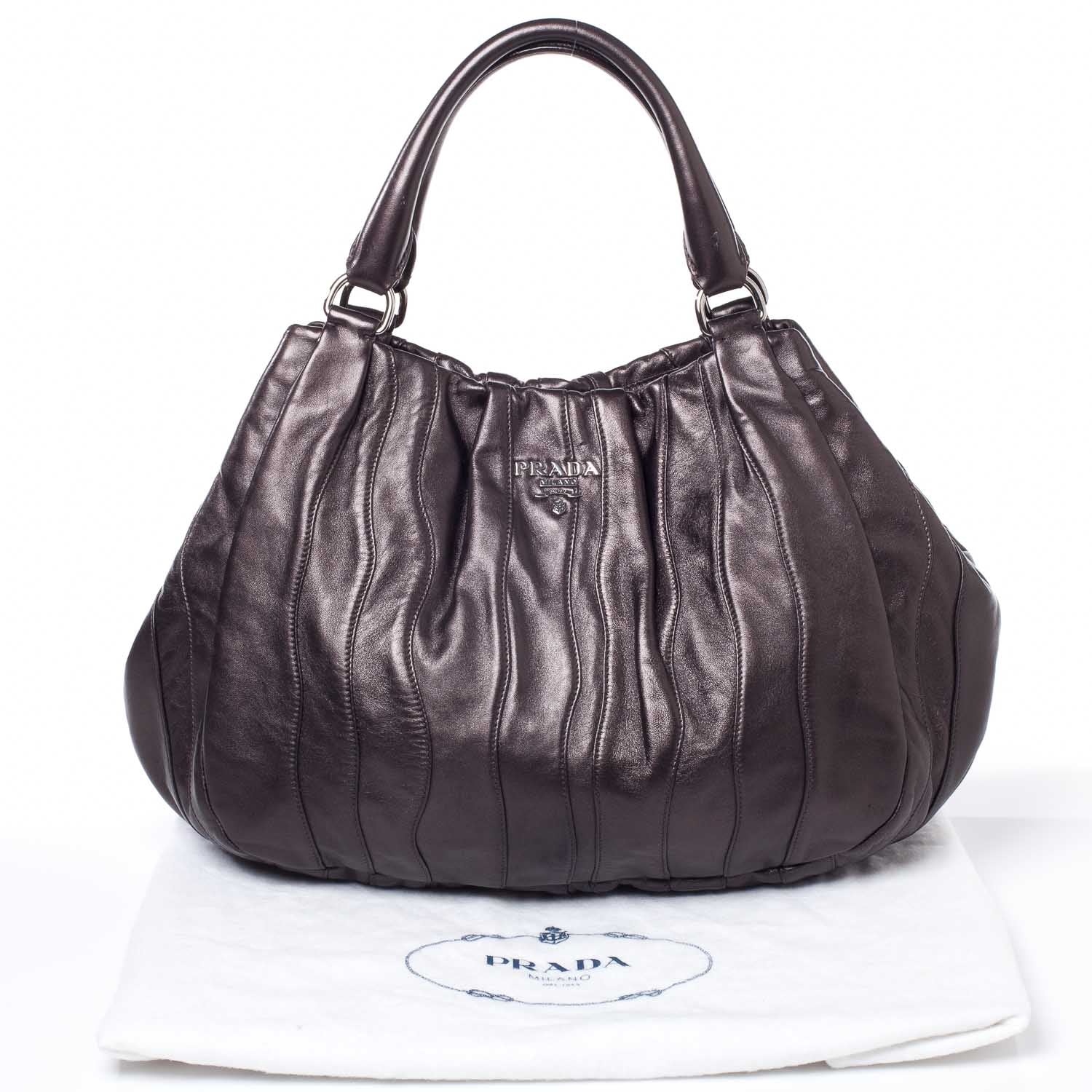 Prada Nappa Mordore Stripes Bag 11 of 11