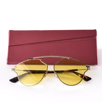 Christian Dior So Real Pop Sunglasses Yellow 8 of 8