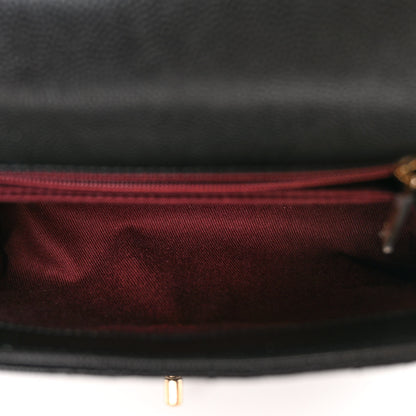 Chanel Caviar Quilted Mini Coco Handle Flap Black 5 of 11