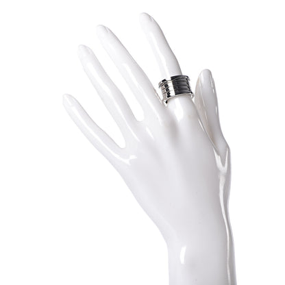 Bulgari 18K White Gold B.Zero1 Five-Band XX Anniversary Ring 54 6.75 2 of 7