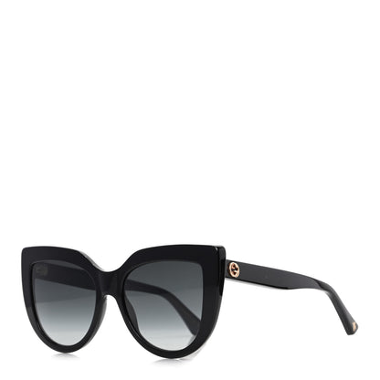 Gucci Cat Eye Sunglasses GG0164S Black 1 of 8