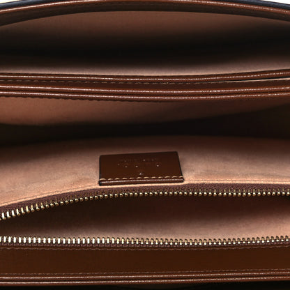 Gucci GG Supreme Monogram Horsebit 1955 Shoulder Bag Beige Brown Sugar 5 of 11