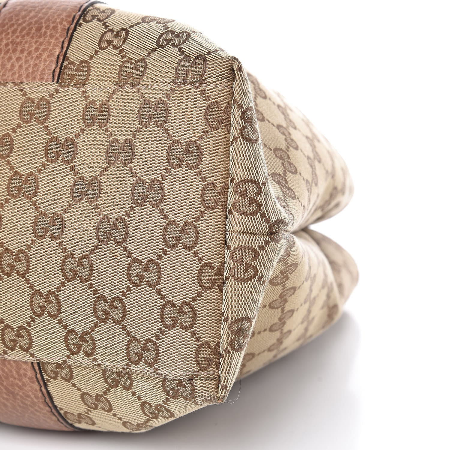 Gucci Monogram Bamboo Bar Medium Tote Brown 9 of 9