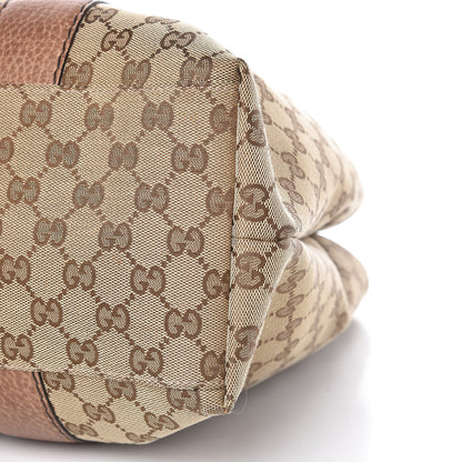 Gucci Monogram Bamboo Bar Medium Tote Brown 9 of 9