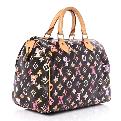 Louis Vuitton Watercolor Aquarelle Speedy 30 Brown 2 of 11
