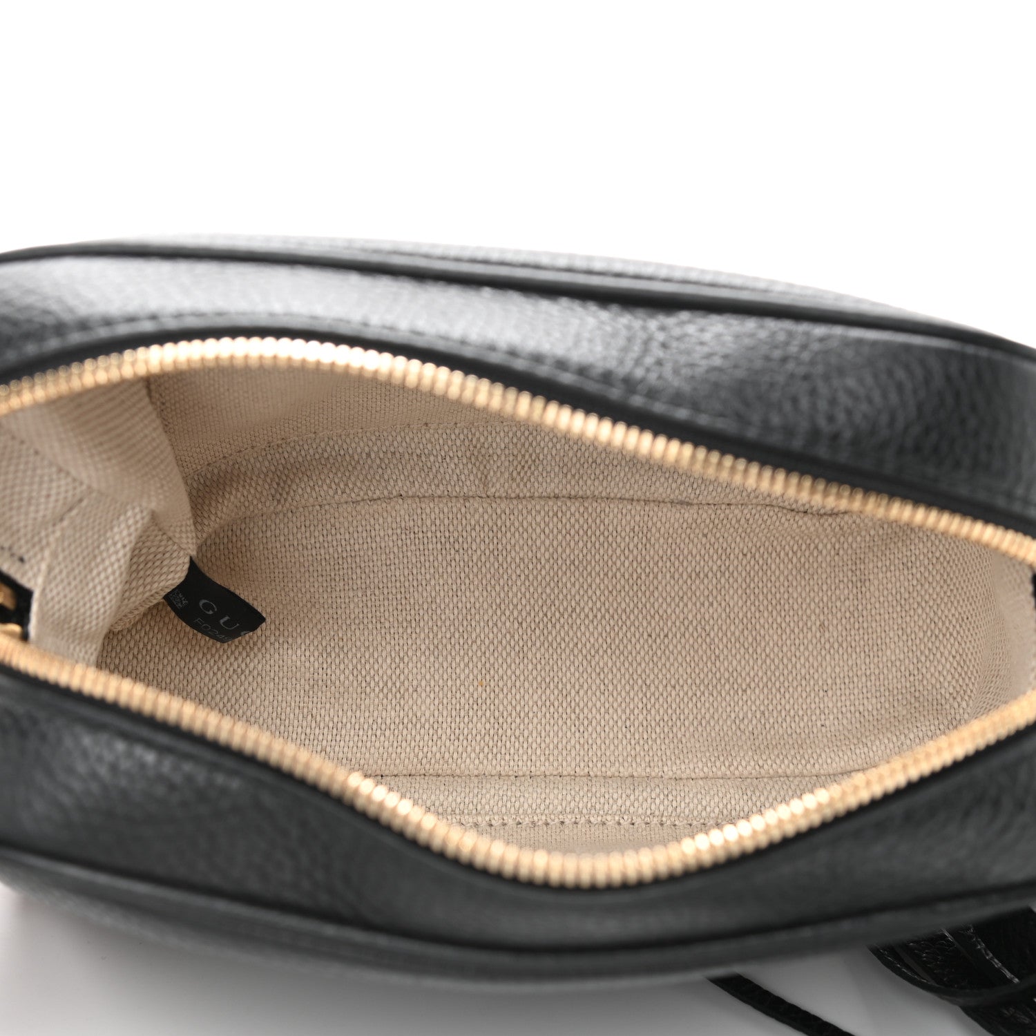 Gucci Pebbled Calfskin Small Soho Disco Bag Black 5 of 12