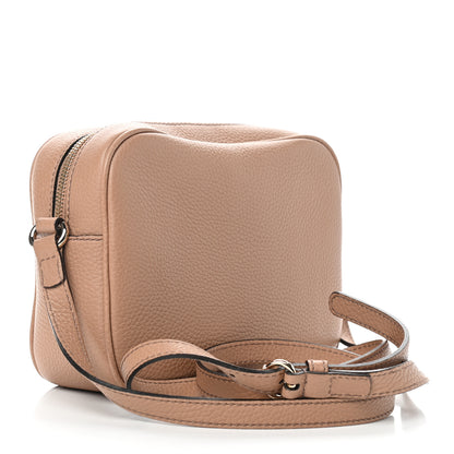 Gucci Pebbled Calfskin Small Soho Disco Bag Camelia 2 of 10