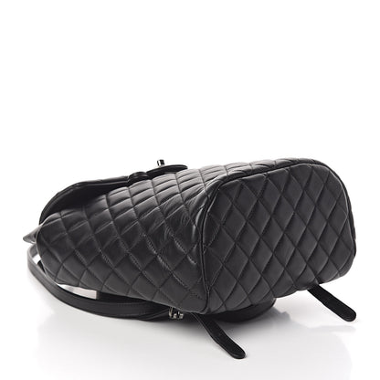 Chanel Lambskin Quilted Small Urban Spirit Backpack Black 4 of 11