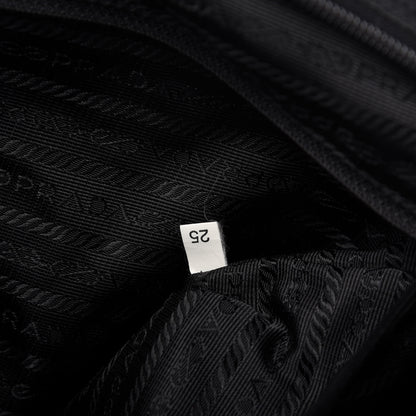 Prada Nylon Vela Messenger Bag Black 10 of 12