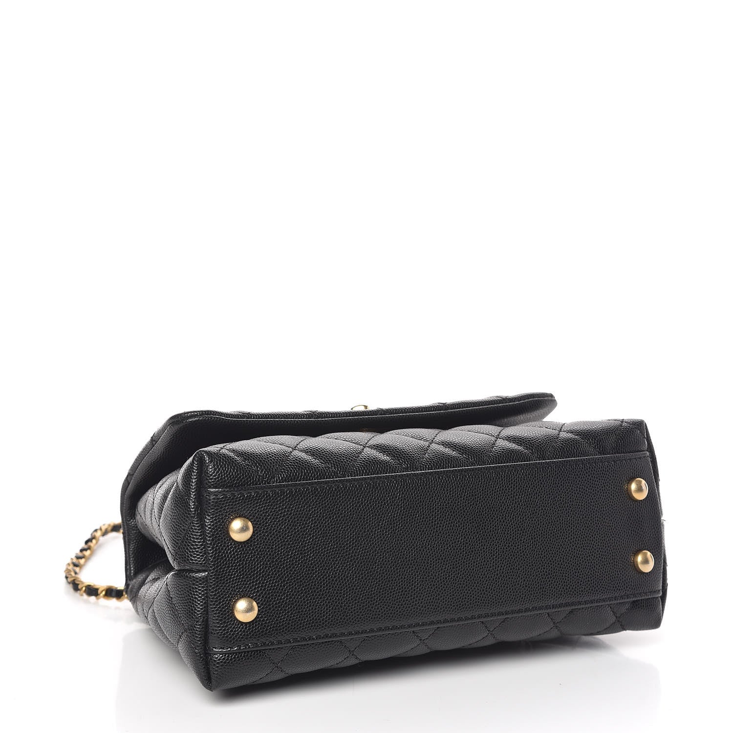 Chanel Caviar Quilted Mini Coco Handle Flap Black 4 of 14