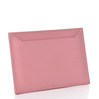 Prada Saffiano Metal Card Case Petalo 4 of 8